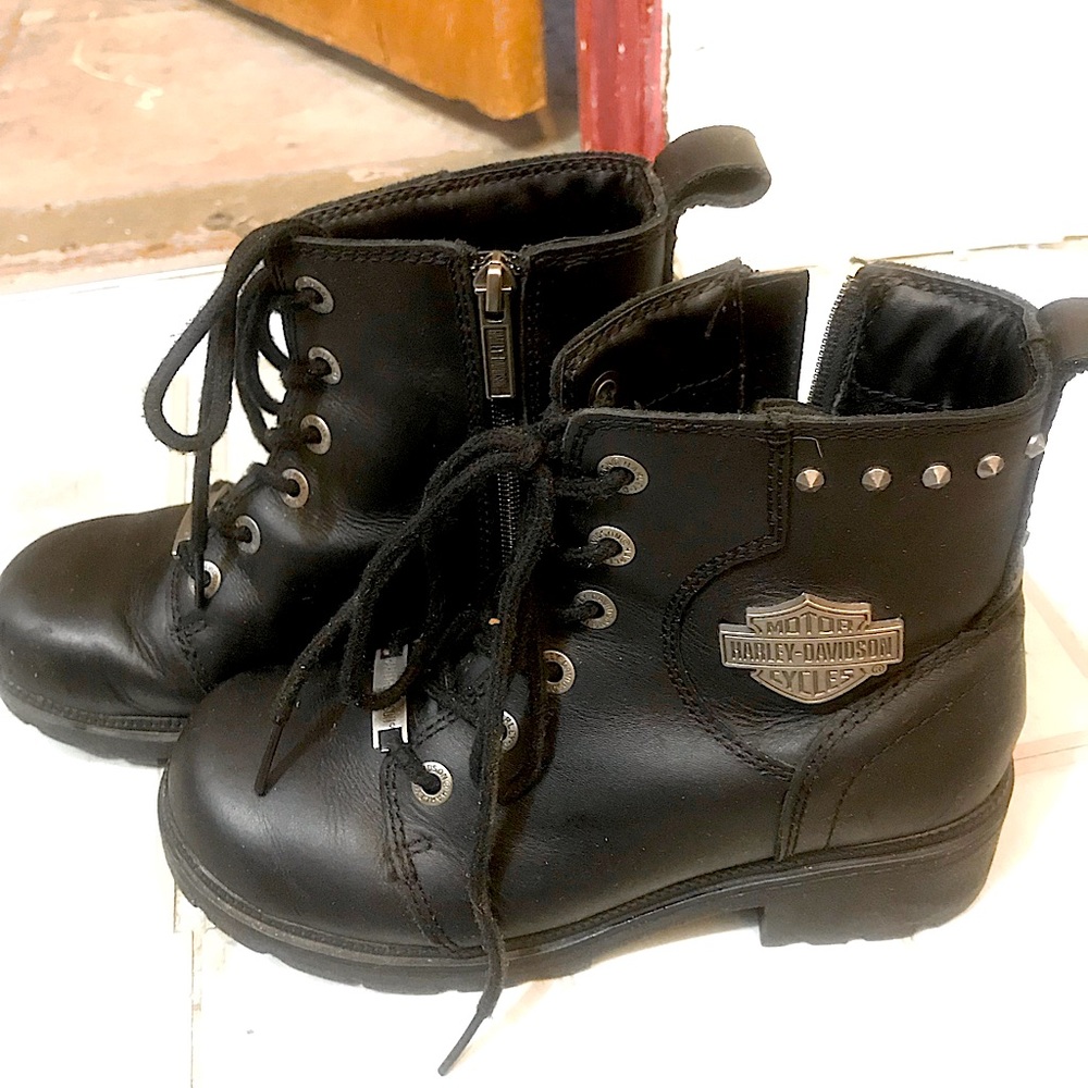 Womens 6.5 Harley Davidson Cynwood Motorcycle boots